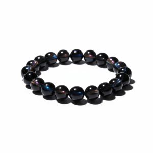 VLUKY - [Flowing Water] Rainbow Obsidian Bracelet