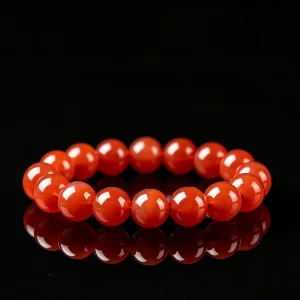 VLUKY - [Furnace Fire] Southern Red Agate Bracelet