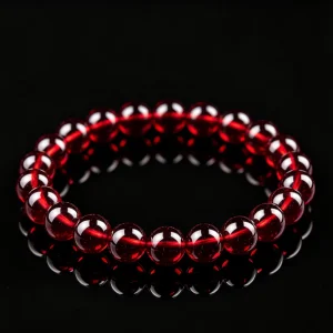 VLUKY - [Pomegranate Wood] Garnet Bracelet