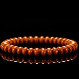 VLUKY - [Willow Wood] Olive Pit Carving Bracelet
